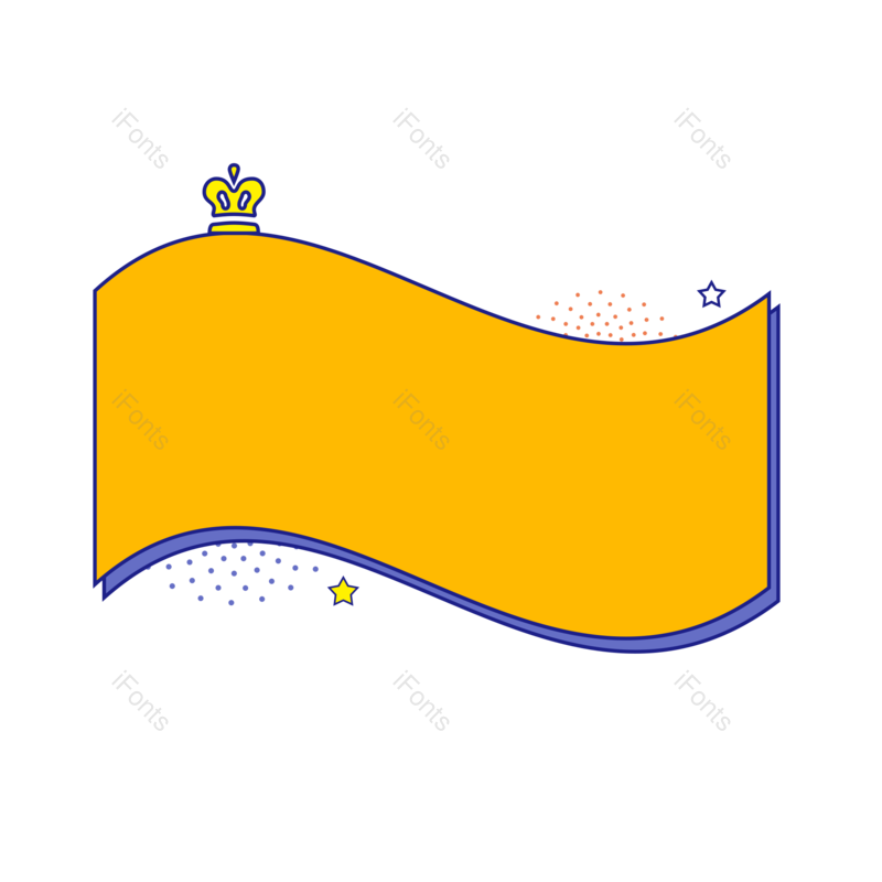 边框图片,卡通元素,卡通对话框PNG,皇冠免抠素材